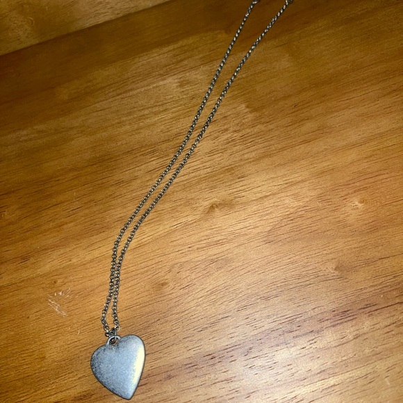 Silver Heart Necklace - Picture 3 of 4
